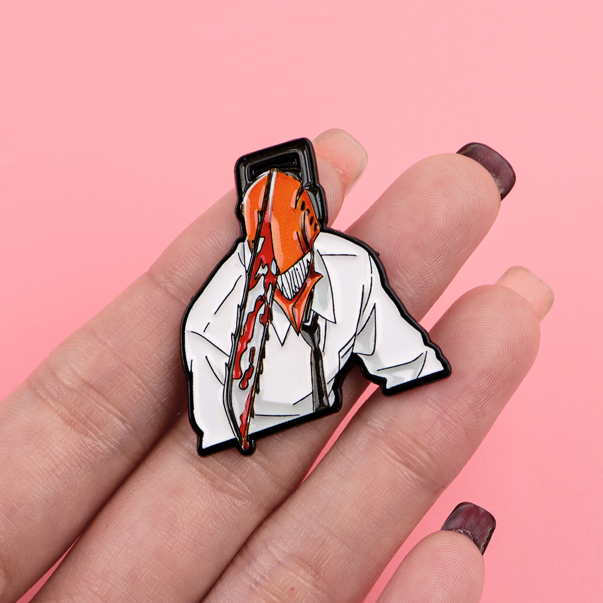 Chainsaw Man Anime Brooch Badg - Women'S Accessories Clothing 评论和价格