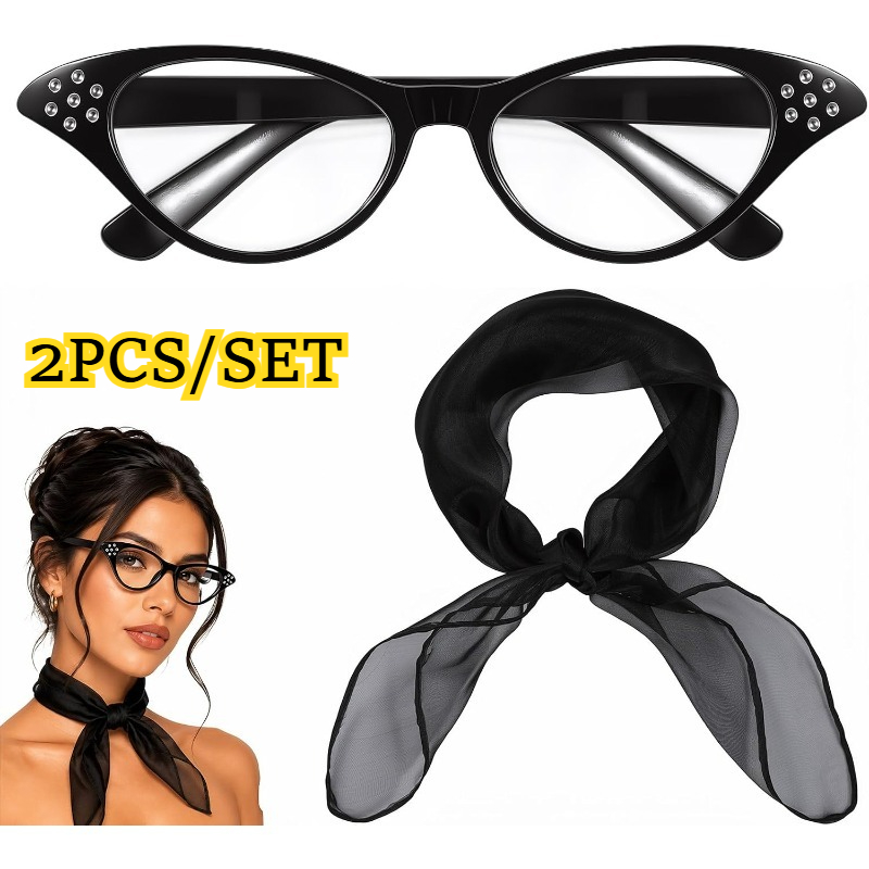 2PCS 50s Accessories for Women - Women'S Accessories In The 1950S 评论和价格