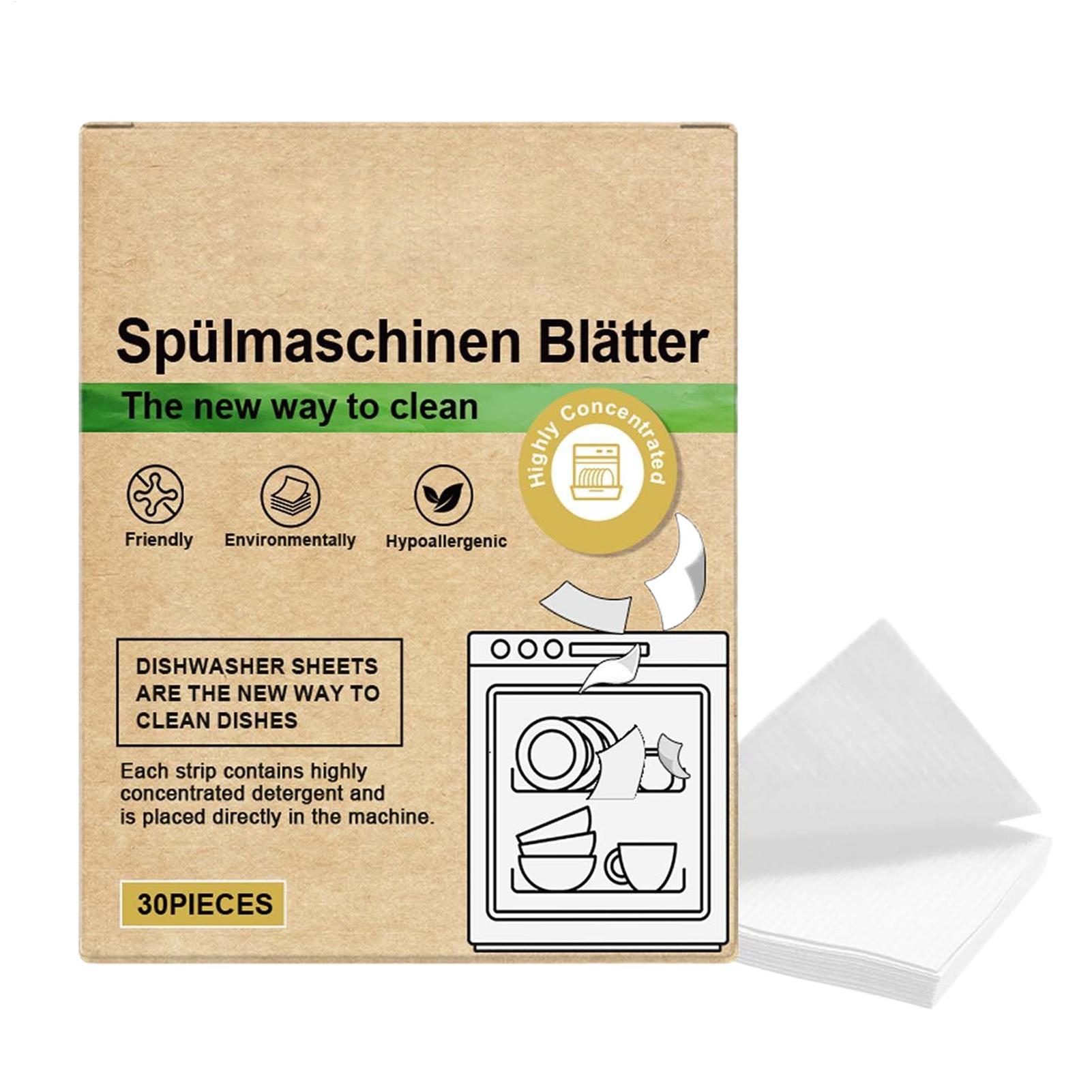 Dishwasher Cleaning Sheets Eff - Women Kitchen Accessories 评论和价格